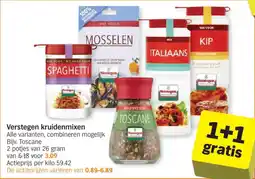 Albert Heijn Verstegen kruidenmixen aanbieding