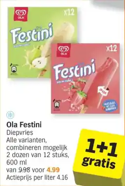 Albert Heijn Ola Festini aanbieding