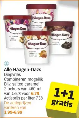 Albert Heijn Alle HäagenDazs aanbieding