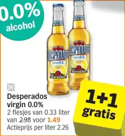 Albert Heijn Desperados virgin 0.0% aanbieding