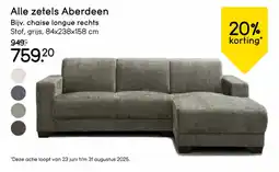 Leen Bakker Alle zetels Aberdeen aanbieding