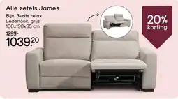 Leen Bakker Alle zetels James aanbieding