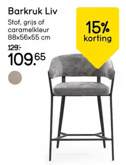 Leen Bakker Barkruk Liv aanbieding