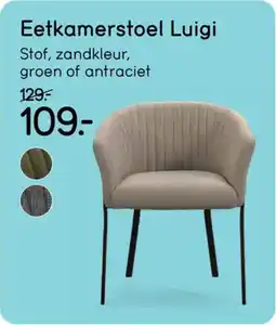 Leen Bakker Eetkamerstoel Luigi aanbieding