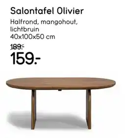 Leen Bakker Salontafel Olivier aanbieding
