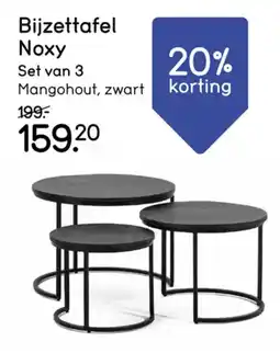 Leen Bakker Bijzettafel Noxy aanbieding
