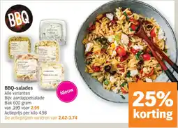 Albert Heijn BBQ salades aanbieding