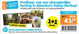 Albert Heijn Adventure Pass aanbieding