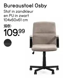 Leen Bakker Bureaustoel Osby aanbieding
