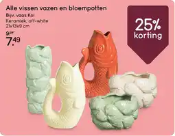 Alle vissen vazen en bloempotten