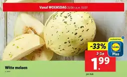 Lidl Witte meloen aanbieding
