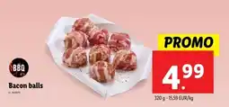 Lidl Bacon balls aanbieding