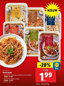 Lidl Chef Select Pasta bowl aanbieding