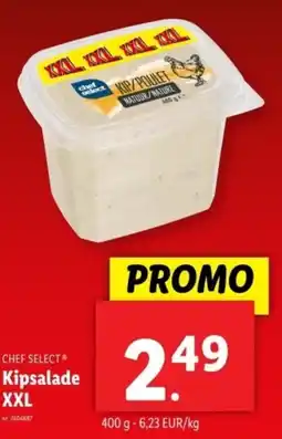 Lidl Chef Select Kipsalade XXL aanbieding