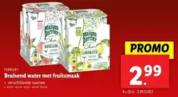 Lidl Perrier Bruisend water met fruitsmaak aanbieding
