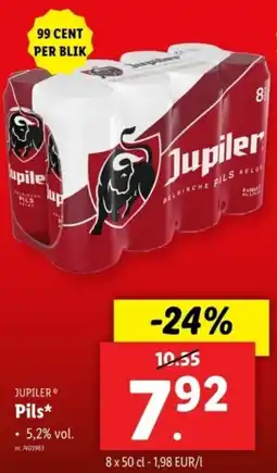 Lidl Jupiler Pils aanbieding
