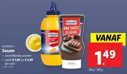 Lidl Mcennedy Sauzen aanbieding