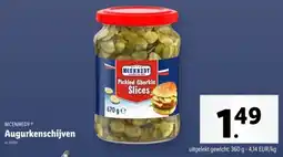 Lidl Mcennedy Augurkenschijven aanbieding
