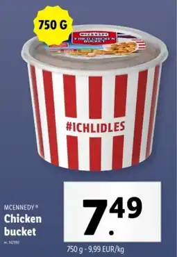 Lidl Mcennedy Chicken bucket aanbieding