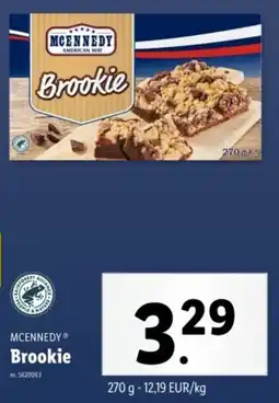 Lidl Mcennedy Brookie aanbieding