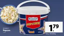 Lidl Mcennedy Popcorn aanbieding