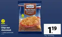 Lidl Mcennedy Chips met vleessmaak aanbieding