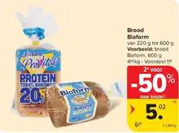 Carrefour Brood Biaform aanbieding