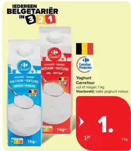 Carrefour Yoghurt Carrefour aanbieding
