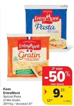 Carrefour Kaas EntreMont aanbieding