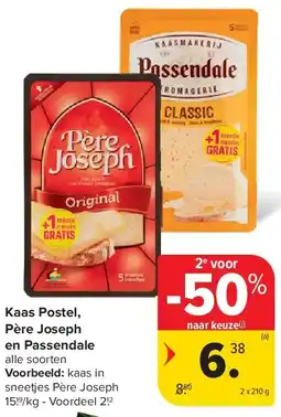 Carrefour Kaas Postel, Père Joseph en Passendale aanbieding