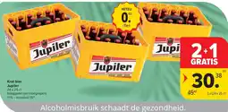 Carrefour Krat bier Jupiler aanbieding
