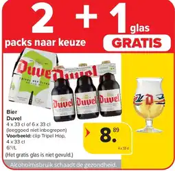 Carrefour Bier Duvel aanbieding