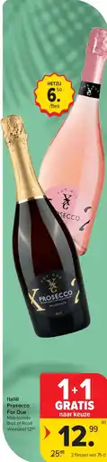 Carrefour Italië Prosecco For Due aanbieding