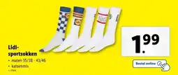 Lidl Lidl- sportsokken aanbieding