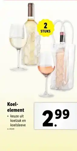 Lidl Koel- element aanbieding