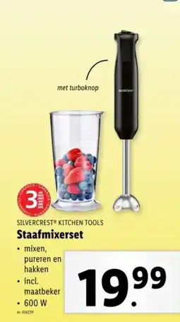 Lidl Silvercrest kitchen tools staafmixerset aanbieding