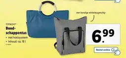 Lidl Topmove bood schappentas aanbieding