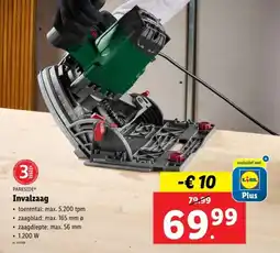 Lidl Parkside invalzaag aanbieding