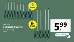 Lidl Parkside schroevendraaierset aanbieding