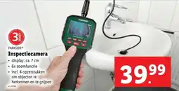 Lidl Parkside inspectiecamera aanbieding