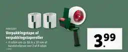 Lidl Parkside verpakkingstape of verpakkingstaperoller aanbieding