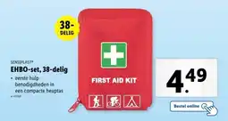 Lidl Sensiplast ehbo set aanbieding