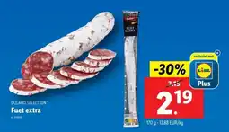 Lidl Dulano selection fuet extra aanbieding