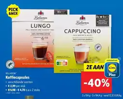 Lidl Bellarom koffiecapsules aanbieding