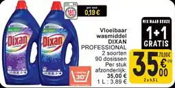 Cora Dixan vloeibaar wasmiddel aanbieding