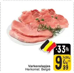 Cora Varkenslapjes aanbieding