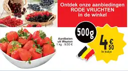 Cora Aardbeien uit Wepion aanbieding