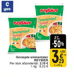 Cora Reybier geraspte emmentaler aanbieding