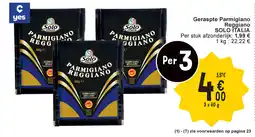 Cora Solo italia reggiano geraspte parmigiano aanbieding