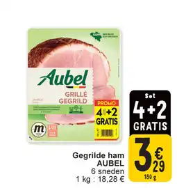 Cora Aubel gegrilde ham aanbieding